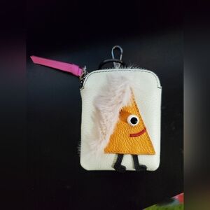 Min and Mon Zippered Pouch Bag Charm